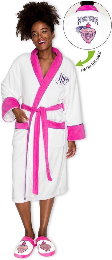 Harry Potter Love Potion Peignoir Femme Rose Blanc - Merche