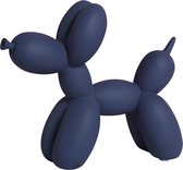 BaykaDecor - Uniek Beeld Ballon Hond - Jeff Koons Replica Balloon Dog Beeldje - Grappige Kunst - Kunstgalerie - Mat Pruim - 21 cm