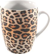 Koffiemok (6 stuks) - Luipaard - 340Ml