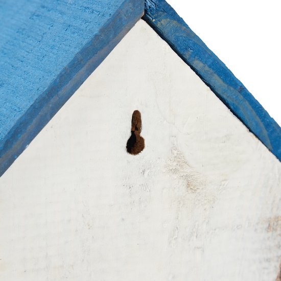 Relaxdays decoratie vogelhuisje - hangend - tuindecoratie - vogelhuis - decoratief huisje