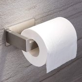 Toiletrolhouder | Zelfklevend | Roestvrijstaal | 14 cm