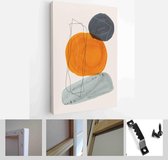 Creative minimalist hand painted illustration for wall decoration, postcard or brochure design - Modern Art Canvas - Vertical - 1665635686 - 40-30 Vertical