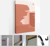 Abstract landscape poster collection. Set of contemporary art print templates. Nature backgrounds for social media - Modern Art Canvas - Vertical - 1812280651 - 115*75 Vertical