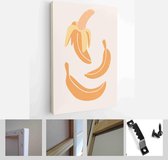 Abstract still life in pastel colors poster. Collection of contemporary art - Modern Art Canvas - Vertical - 1766675534 - 40-30 Vertical