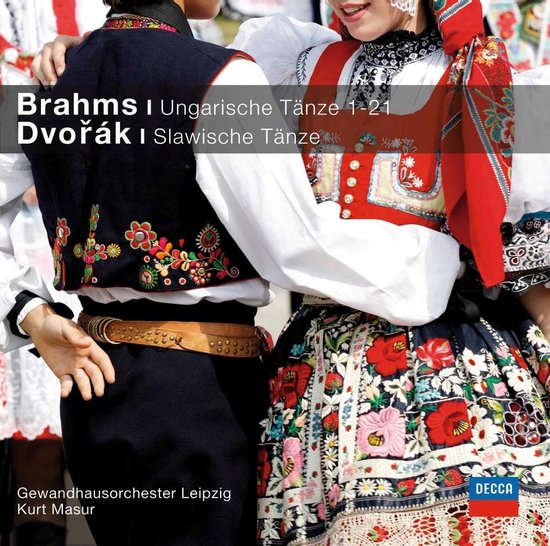 Gewandhausorchester Leipzig, Kurt Masur - Brahms Ungarische Tänze, Dvorak Slawische Tänze (CD)