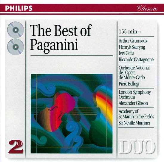 Foto: Best of paganini original soundtrack 