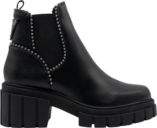 Guess Kalona/Stivaletto Dames Enkellaarzen - Zwart - Maat 36 | bol.com