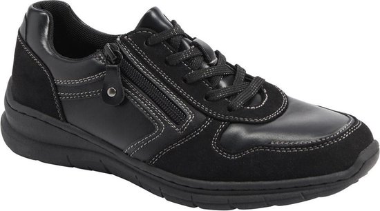 easy street Zwarte sneaker rits - Maat 39 | bol.com