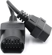 Mazda / Toyota 17 Pins OBD1 - 16 Pins OBD2 Verloopkabel