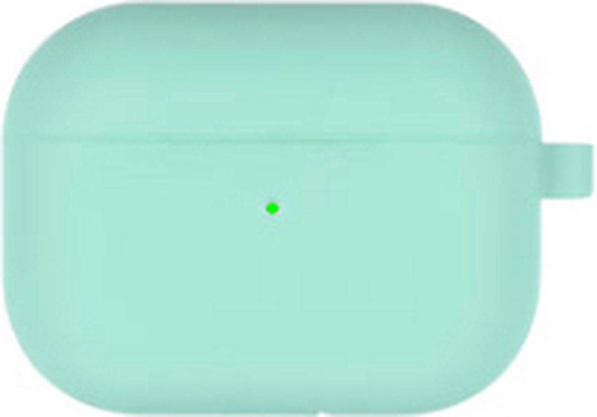 Goospery - Airpods Pro Case - Siliconen beschermhoes met opdruk - Turquoise
