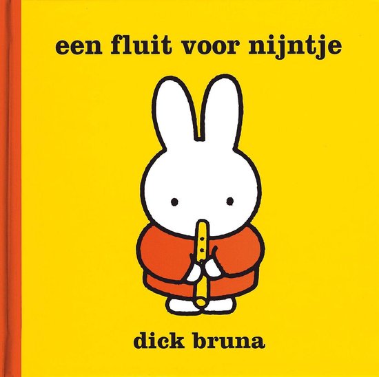 Cover van het boek 'Een fluit voor nijntje' van Dick Bruna