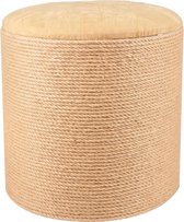 Flamingo Krabton Ottoman - Beige - 45 X 45 X 46 Cm