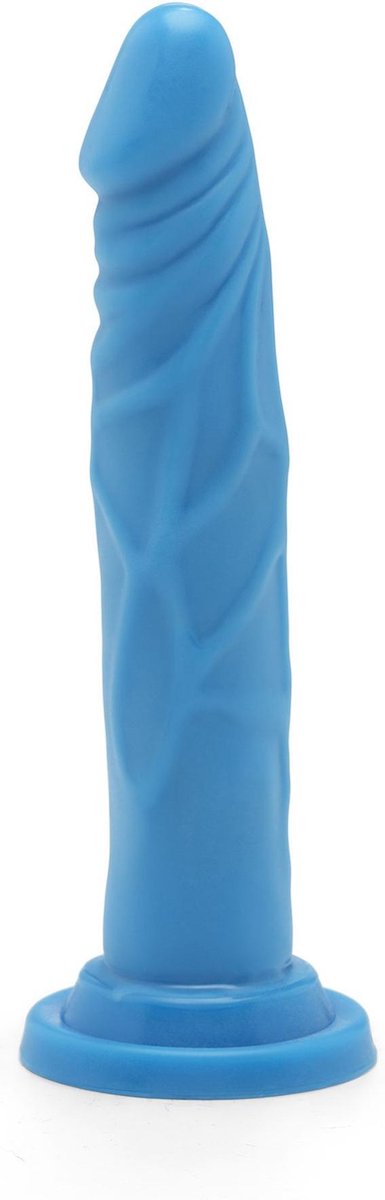 Get Real – Dual Density Dildo met Zuignap met Aders in Stijlvol Opvallend Ontwerp Verharde Kern - 19 cm – Roze