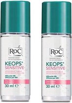 ROC KEOPS Gevoelige rol op deodorant 2x30ml