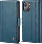 Classic Book Case - iPhone 13 Mini Hoesje - Blauw