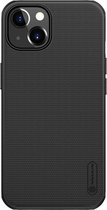 Telefoonhoesje geschikt voor iPhone 13 - Super Frosted Shield Pro - Back Cover - Zwart