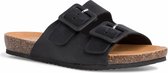 Tamaris Dames Slip-on schoen 1-1-27143-36 016 zwart wijd Maat: 36 EU