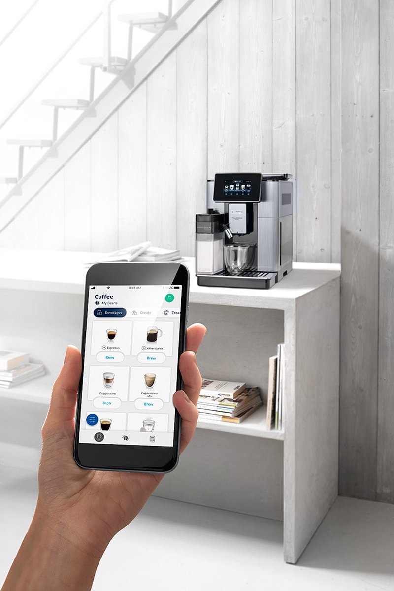 De'Longhi PrimaDonna soul - Espresso apparaat - 4.3"display APP - LatteCreama system thumbnail 4