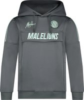 Malelions Junior Sport Warming Up Hoodie - Antra/Mint - 12 | 152