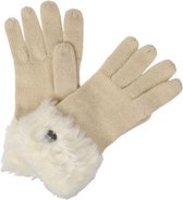 Leren Handschoenen voor dames in crème Rimini Accessoires Handschoenen & wanten Rijhandschoenen 