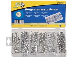 Borgveren assortiment 150 stuks