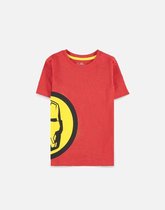 Marvel Iron Man Kinder T-shirt - Kids 122/128 - Rood