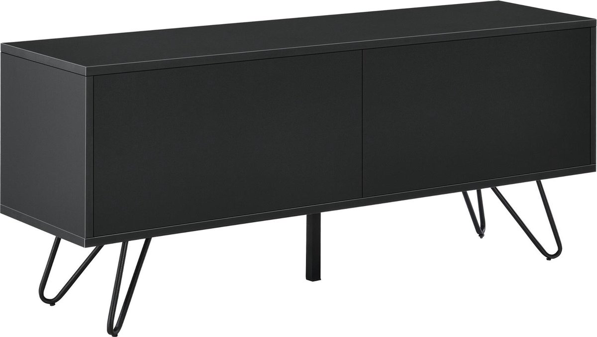 en.casa Commode Bollebygd 46,5x110x30 cm zwart