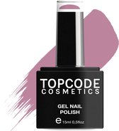 Roze Gellak van TOPCODE Cosmetics - Violet Pink - TCKE47 - 15 ml - Gel nagellak Nagellak Roze gellac