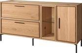 Dressoir | ravenna | eikenhout | naturel | 165 x 44 x 90(h) cm