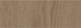 2x Stuks decoratie plakfolie houtnerf look bruine blokken 45 cm x 2 meter zelfklevend - Decoratiefolie - Meubelfolie