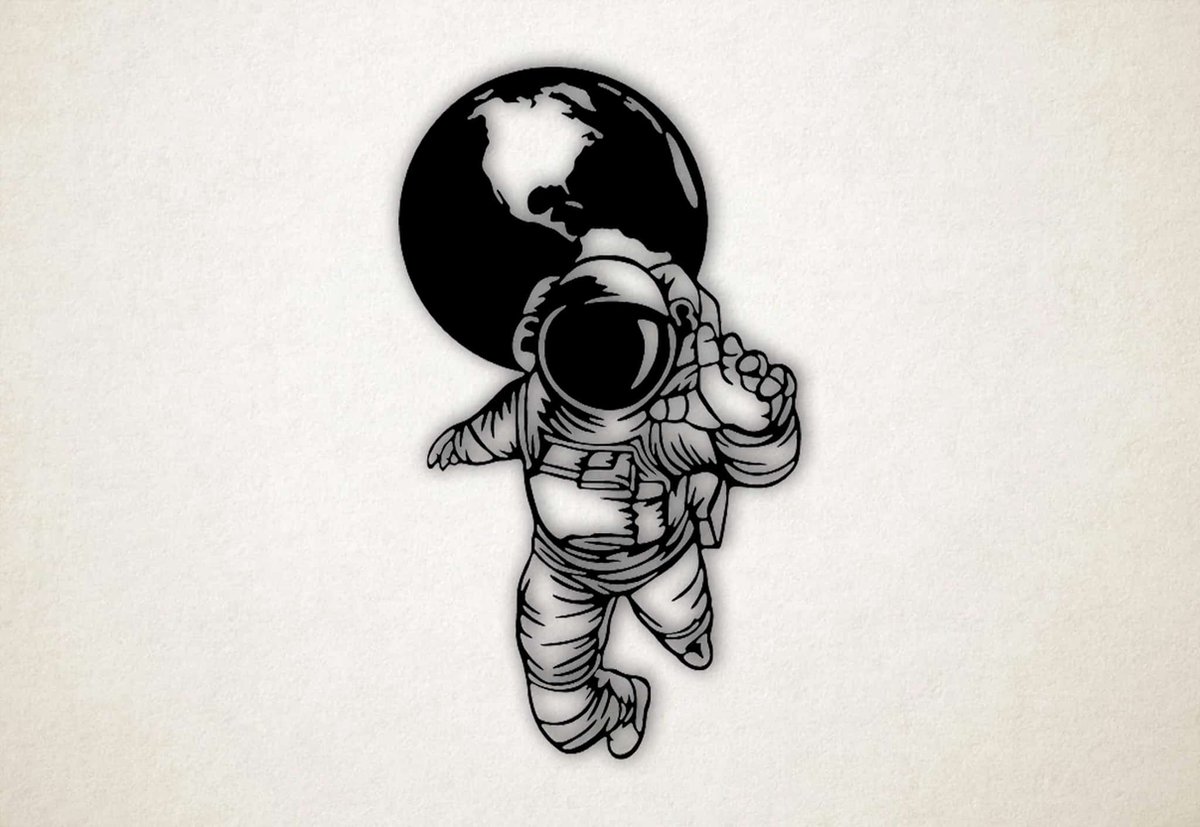 Accroche Murale Astronautes