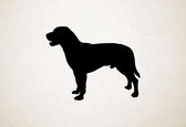 Silhouette hond - Slovensky Kopov - L - 75x95cm - Zwart - wanddecoratie