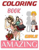 Coloring Book Amazing Girls