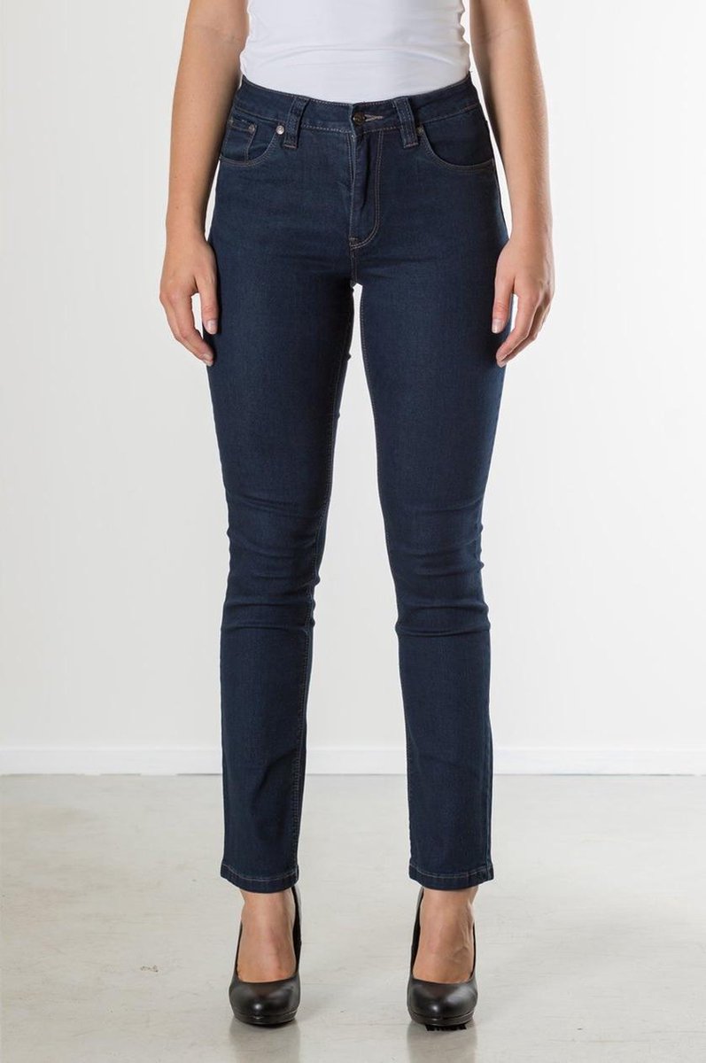New Star - Memphis - Dames Regular-fit Jeans - Darkstone