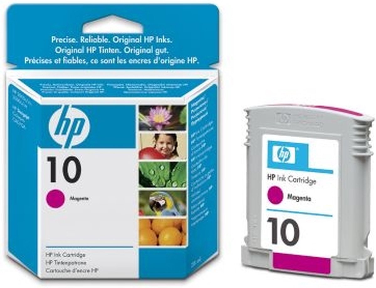 HP 10 - Inktcartridge / Magenta (C4843AE)