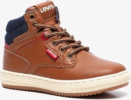 Levi's New Faino jongens sneakers - Cognac - Maat 33 | bol.com
