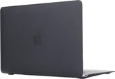 Macbook 12 inch case van By Qubix - zwart - Macbook hoes Alleen geschikt voor Macbook 12 inch (model nummer: A1534, zie onderzijde laptop) - Eenvoudig te bevestigen macbook cover!