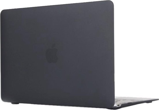 Coque Macbook 12 pouces de By Qubix - noire - Housse Macbook Convient  uniquement pour... | bol.com