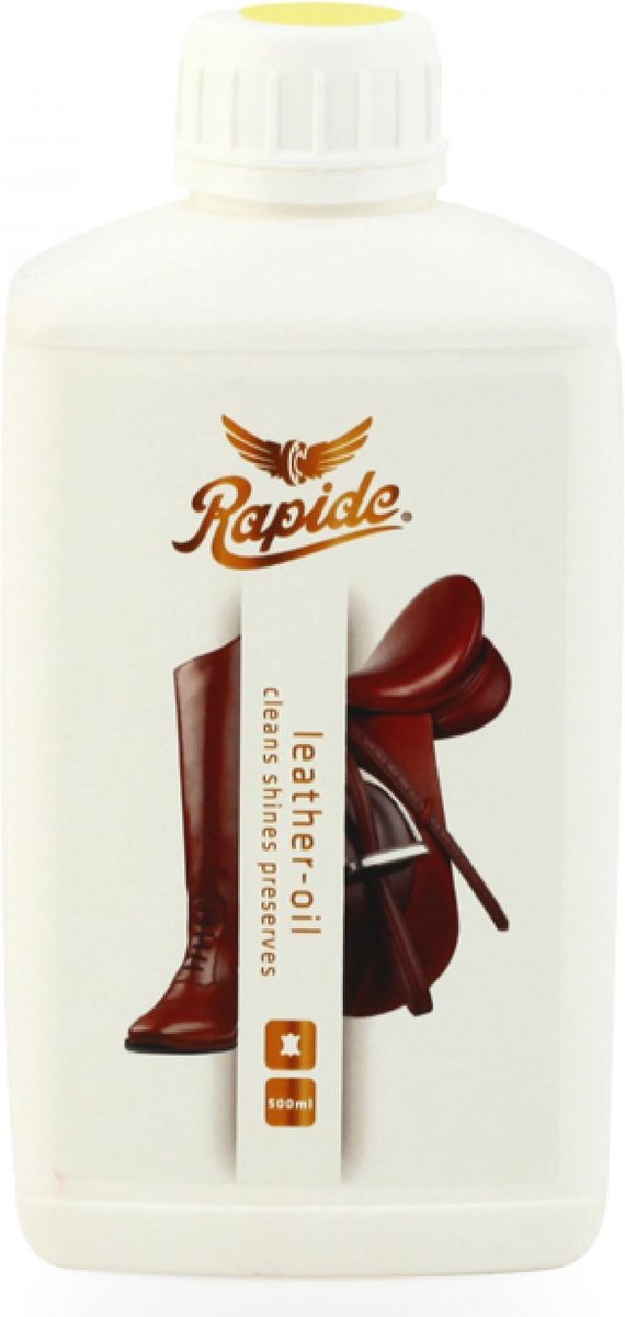 Rapide Lederolie - Leerolie - Voor Schoenen - Zadels - Meubels en Meer - 0.75 liter