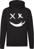 Smiley Paint hoodie | graffiti | clown | lachen | unisex | trui | sweater | hoodie | capuchon