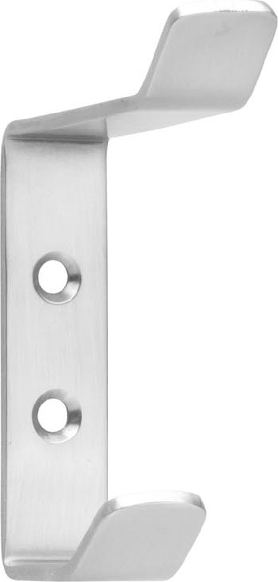 Intersteel Kapstokhaak gebogen rvs geborsteld 93 mm
