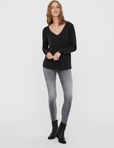 Vero Moda VMFILLI LS LACE TOP - Black  Black