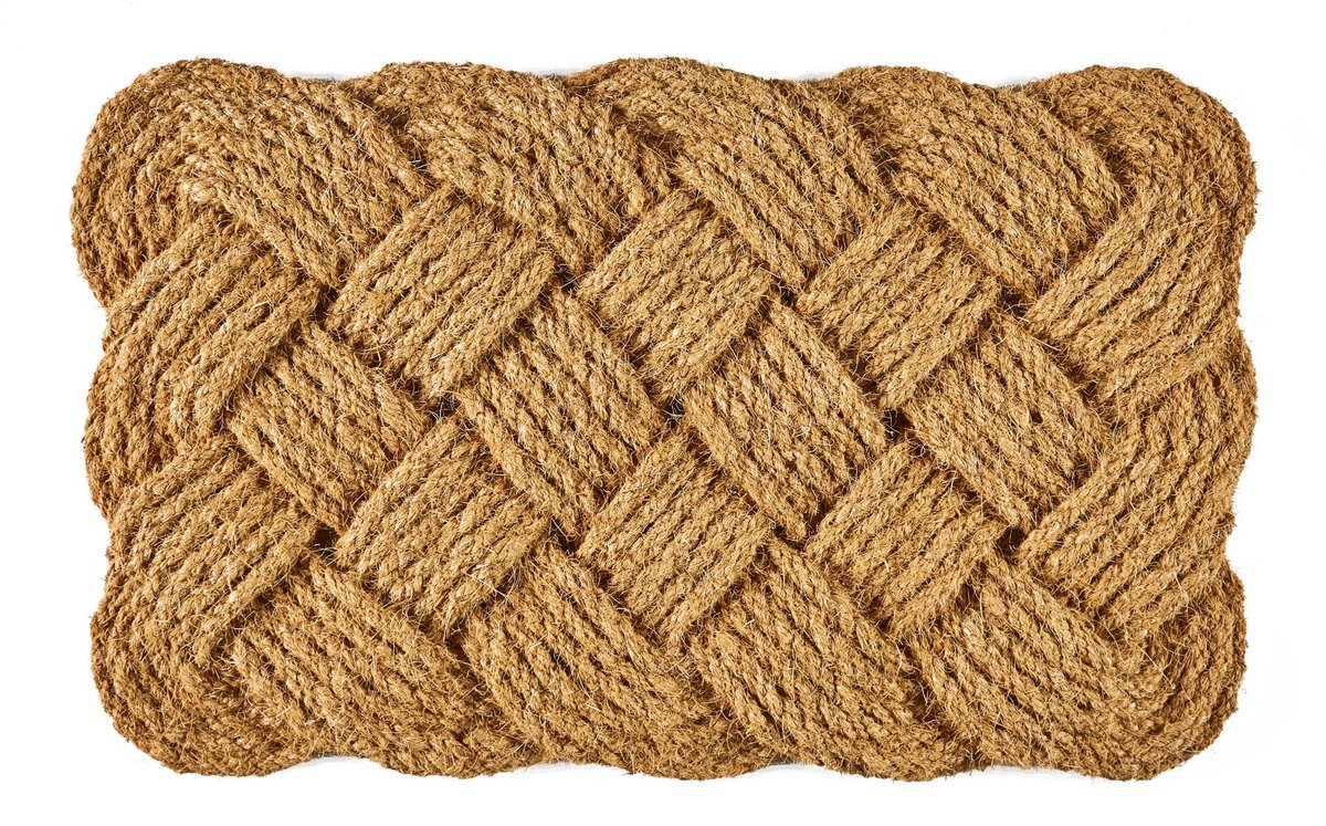 MD-Entree MD Entree - Deurmat - Kokosmat - La Boutique Lovers - 45 x 75 cm Bruin
