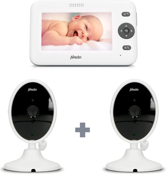Alecto Baby DVM-140 Babyfoon met 2 camera's | bol.com