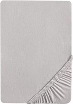 Roba Hoeslaken Wieg Junior 40/45 X 90 Cm Katoen Grijs