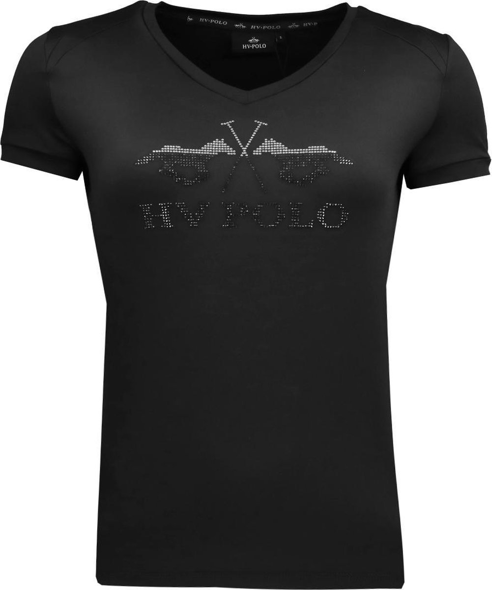Hv Polo Shirt Favouritas Limited Tech Zwart - m