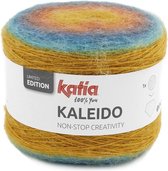 Kaleido nr.305 Kleur: Oker-Roestbruin-Groenblauw