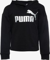 Puma Essentials Cropped meisjes sweater - Zwart - Maat 176