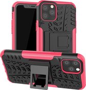 Hoesje geschikt voor iPhone 11 Pro - Schokbestendige Back Cover - Roze