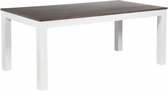 RICHE Salontafel in eiken en massief rubberhout - L 180 x D 90 x H 75 cm